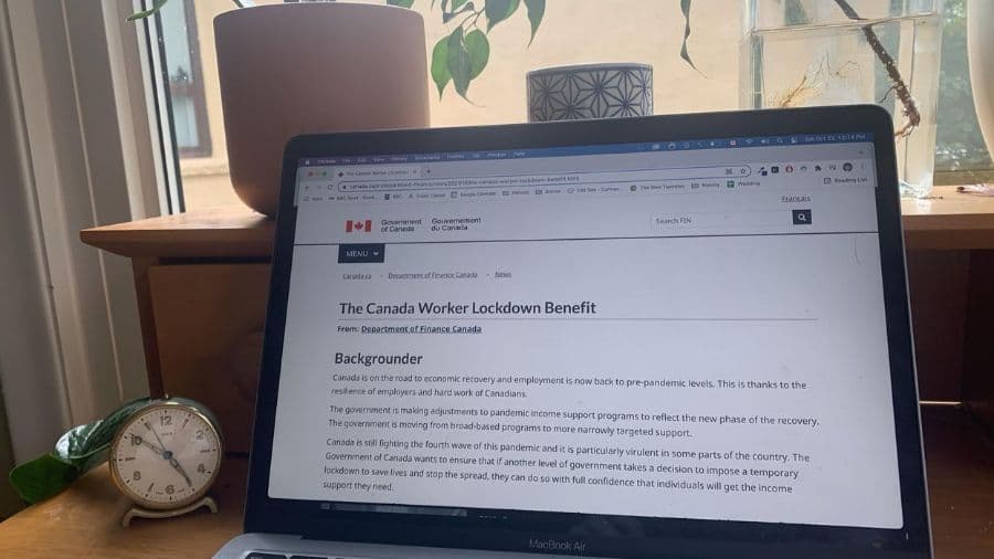 Canada Worker Lockdown Benefit!